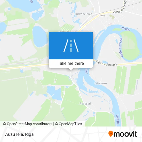 Auzu Iela map