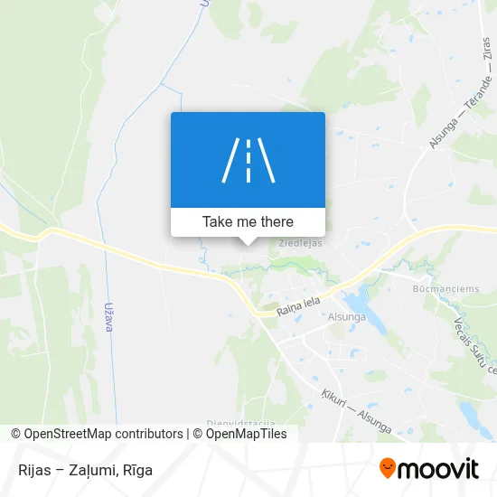 Rijas – Zaļumi map