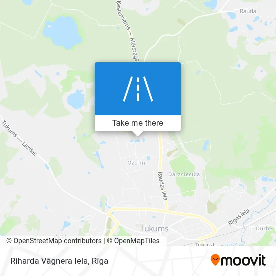 Riharda Vāgnera Iela map