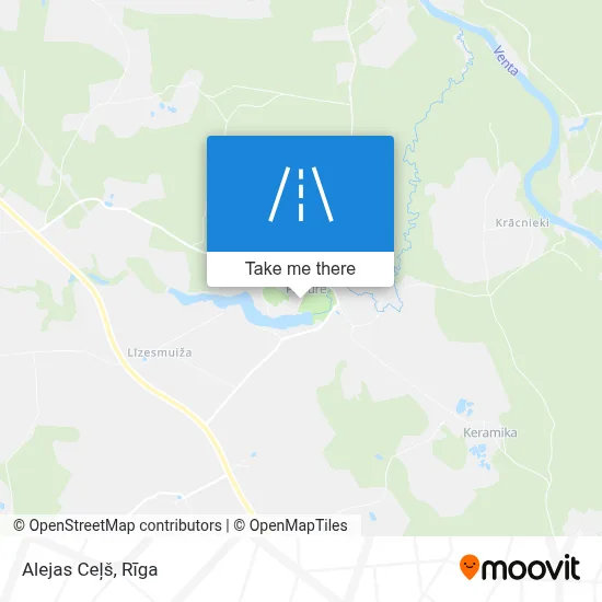 Alejas Ceļš map