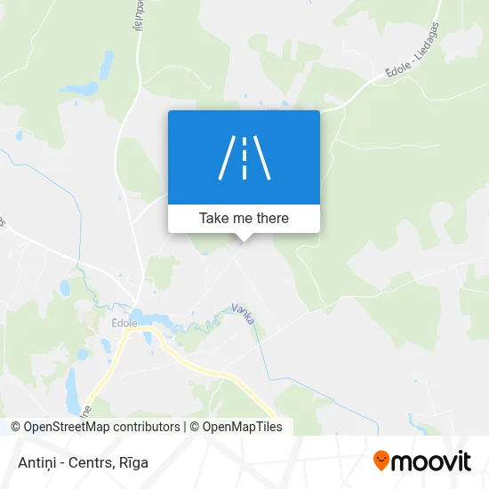 Antiņi - Centrs map