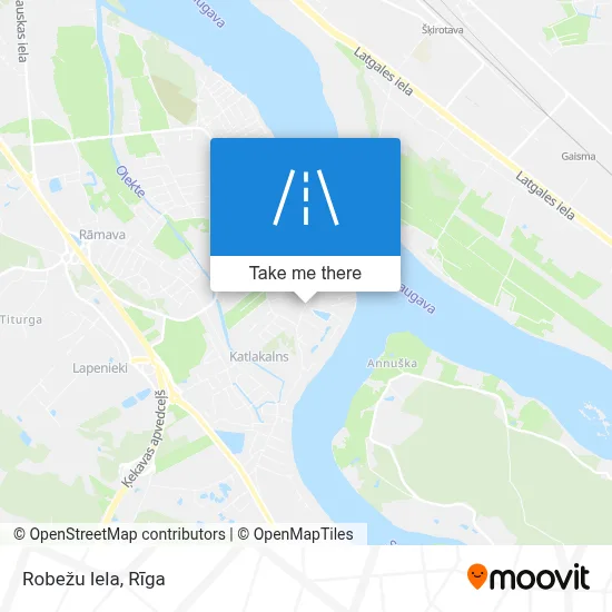 Robežu Iela map
