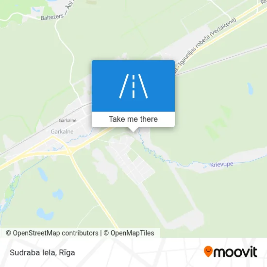 Sudraba Iela map