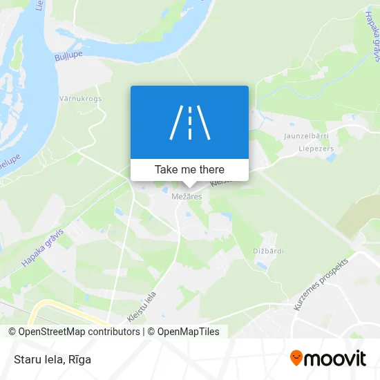 Staru Iela map