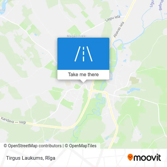 Tirgus Laukums map