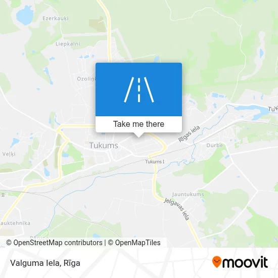 Valguma Iela map