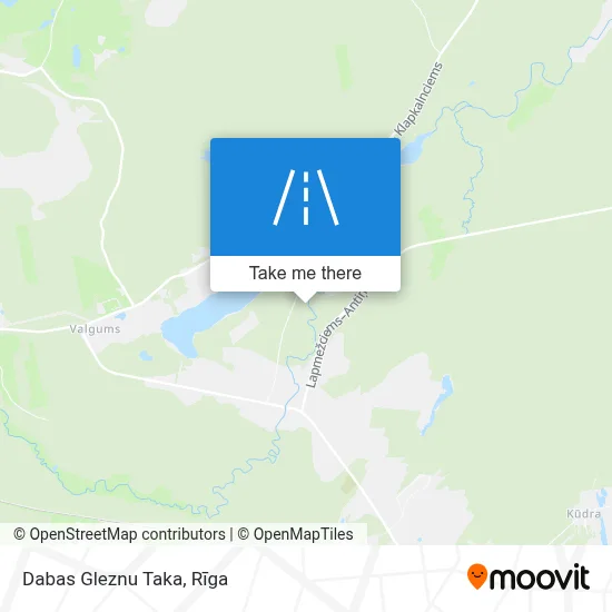 Dabas Gleznu Taka map
