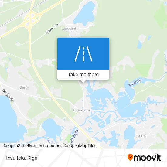 Ievu Iela map
