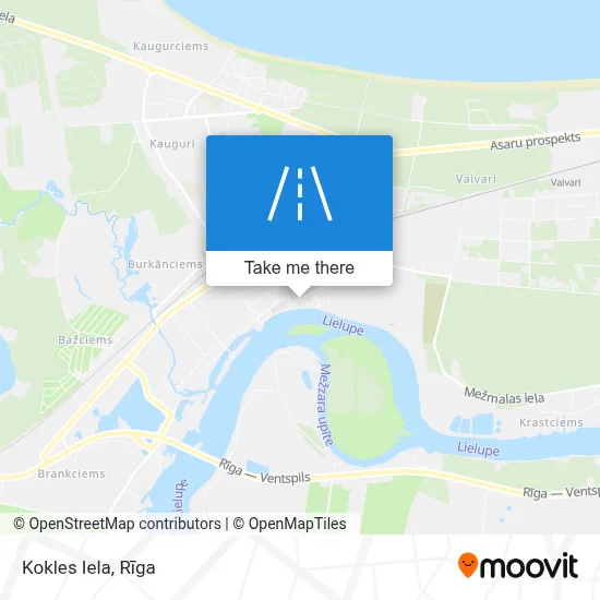 Kokles Iela map