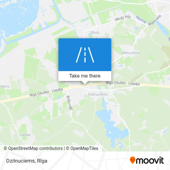 Dzilnuciems map