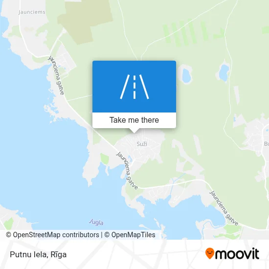 Putnu Iela map