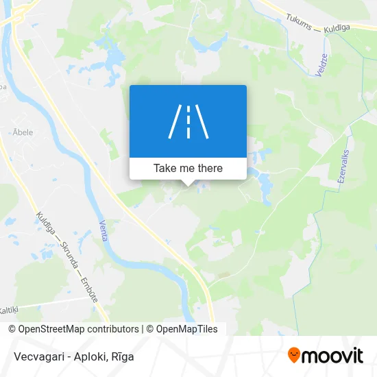 Vecvagari - Aploki map