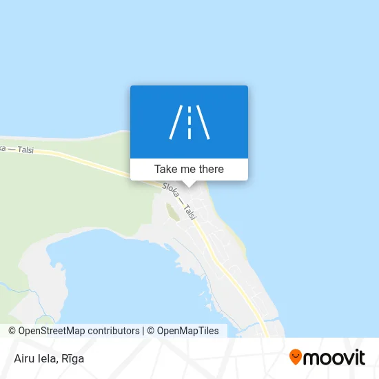 Airu Iela map