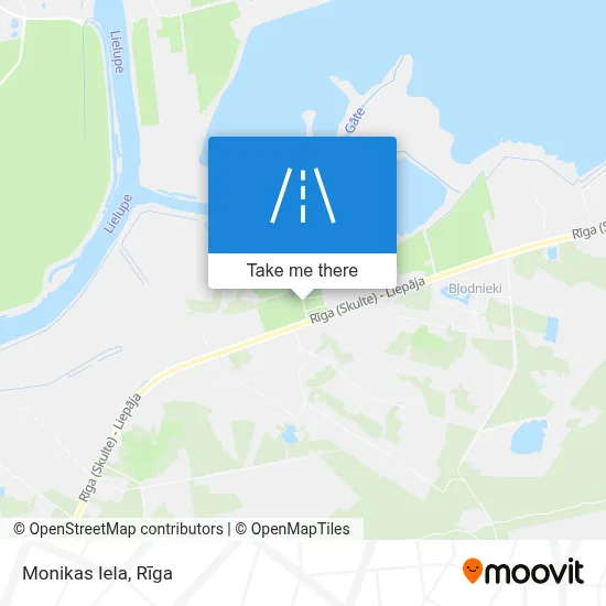 Monikas Iela map