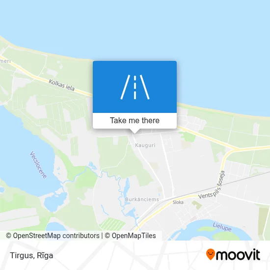 Tirgus map