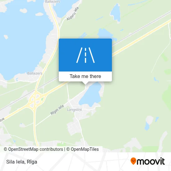 Sila Iela map