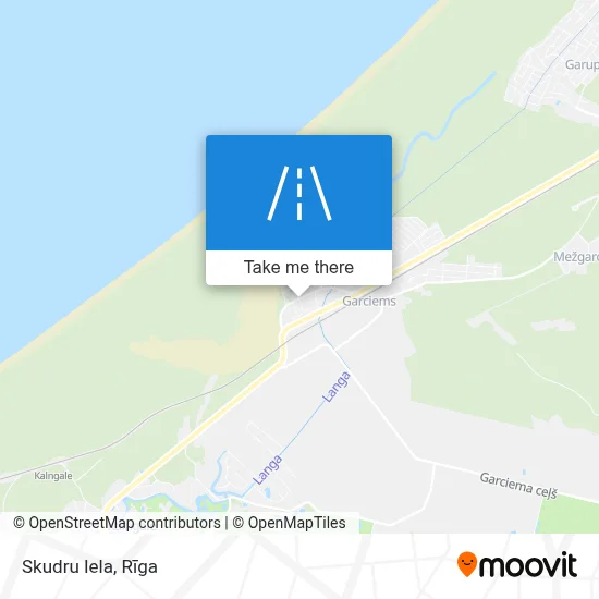 Skudru Iela map
