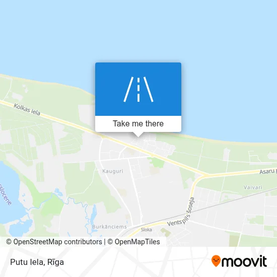 Putu Iela map