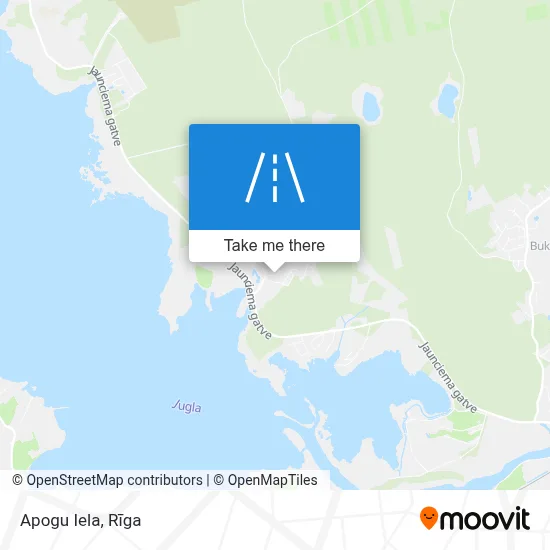 Apogu Iela map
