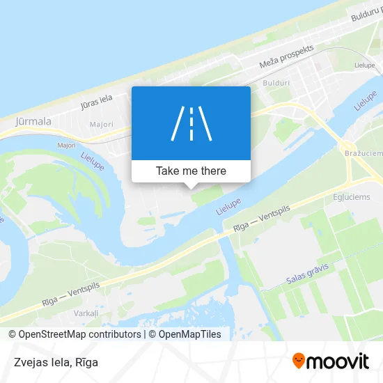 Zvejas Iela map