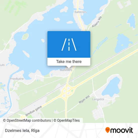 Dzelmes Iela map