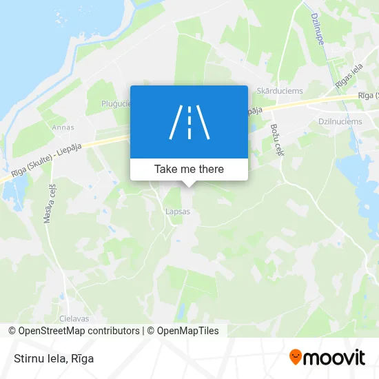 Stirnu Iela map
