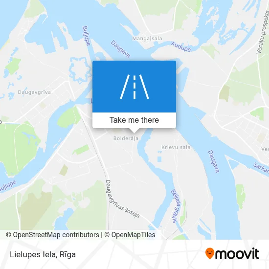Lielupes Iela map