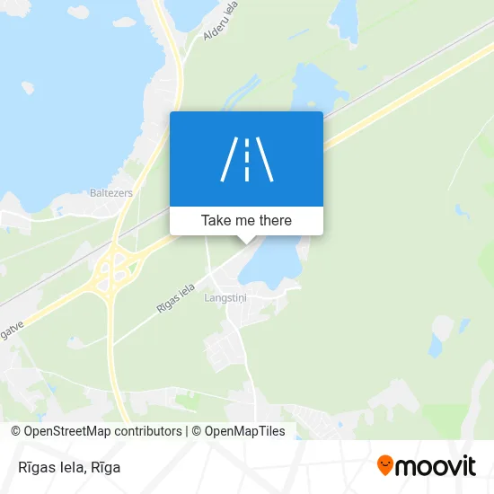 Rīgas Iela map