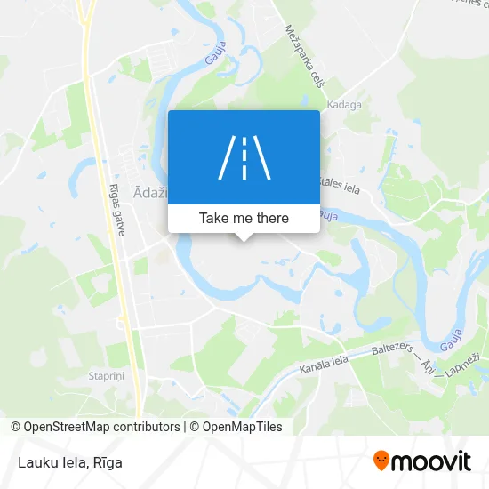 Lauku Iela map