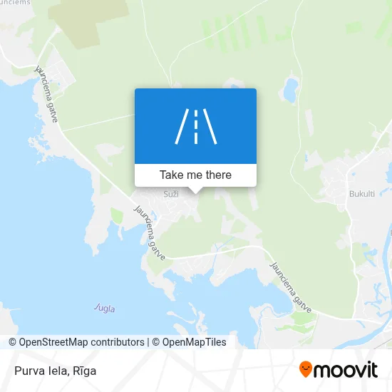 Purva Iela map