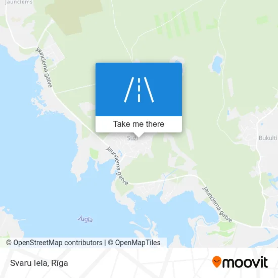Svaru Iela map
