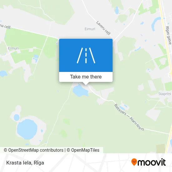 Krasta Iela map