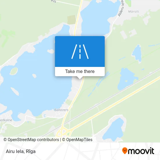 Airu Iela map