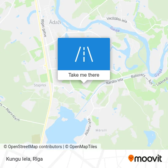 Kungu Iela map