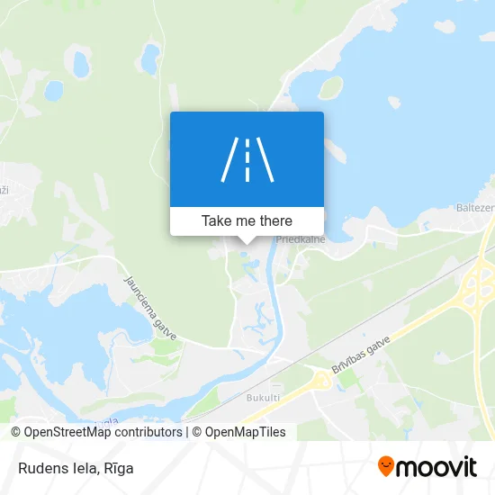 Rudens Iela map