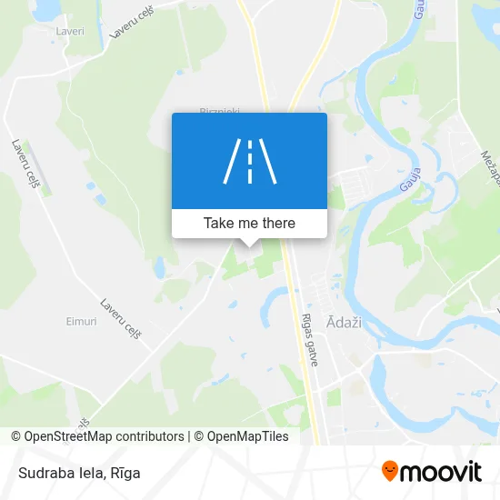 Sudraba Iela map