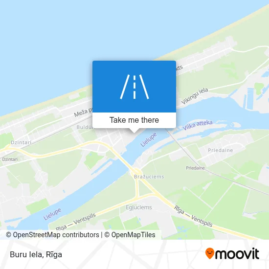 Buru Iela map