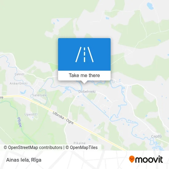 Ainas Iela map