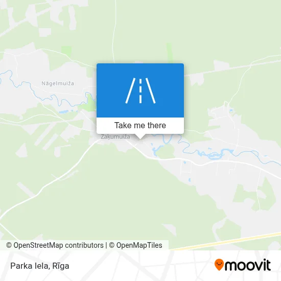 Parka Iela map