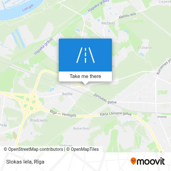 Slokas Iela map