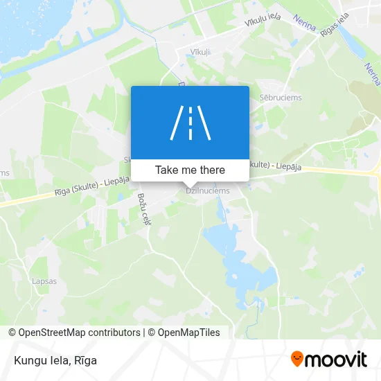 Kungu Iela map