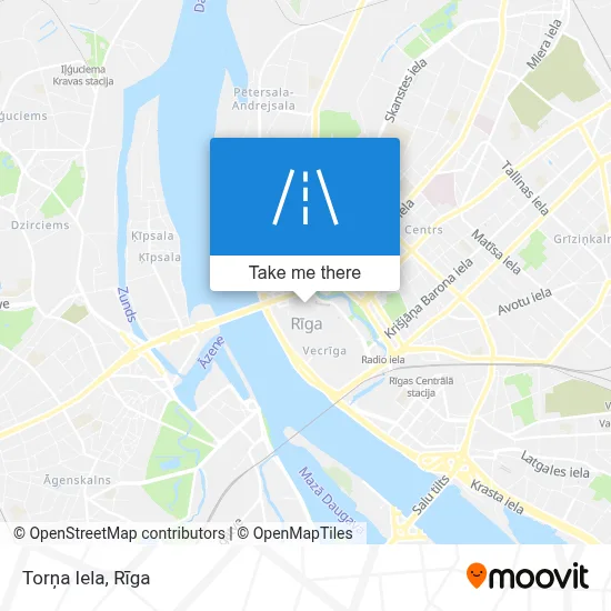 Torņa Iela map