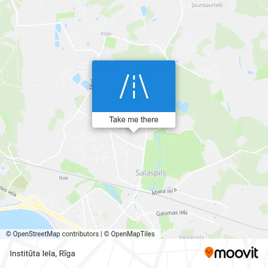 Institūta Iela map