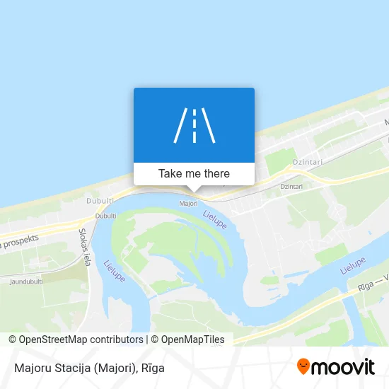 Majoru Stacija (Majori) map