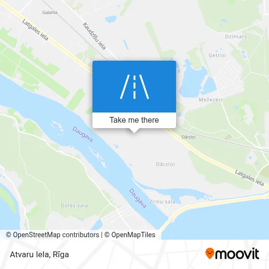 Atvaru Iela map