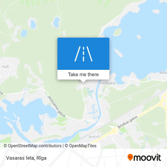 Vasaras Iela map