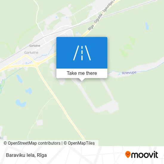 Baraviku Iela map