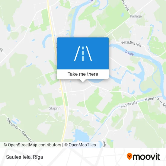 Saules Iela map