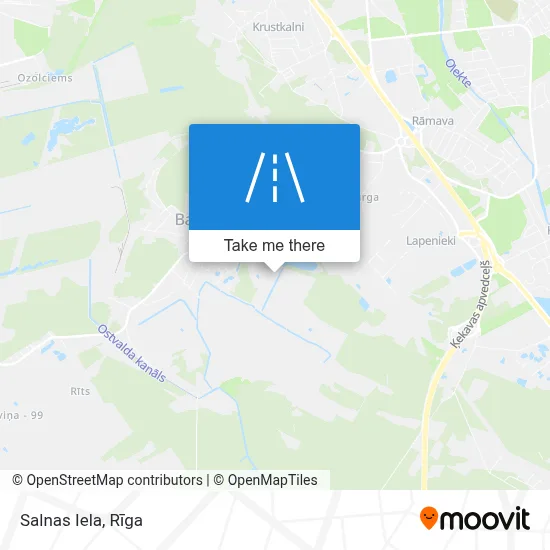 Salnas Iela map