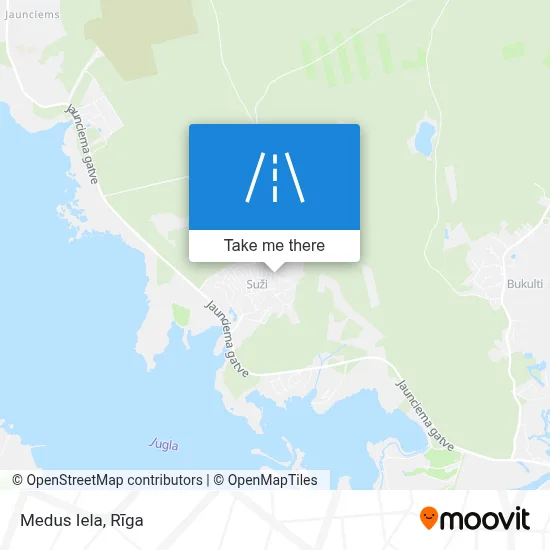 Medus Iela map